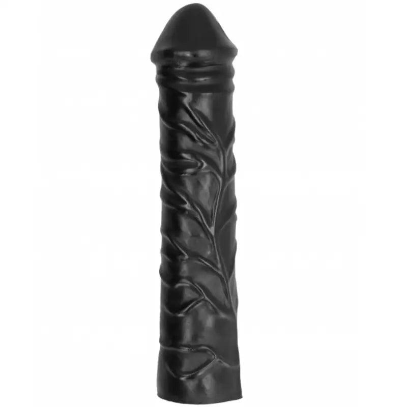 ALL BLACK - DILDO GIGANTE FISTING SUAVE 32 CM - Optelum