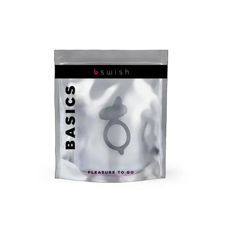 B SWISH - BCHARMED BASIC ANILLO VIBRADOR - NEGRO - Optelum