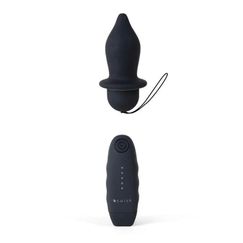 B SWISH - BFILLED CLASSIC VIBRATING PLUG BLACK - Optelum