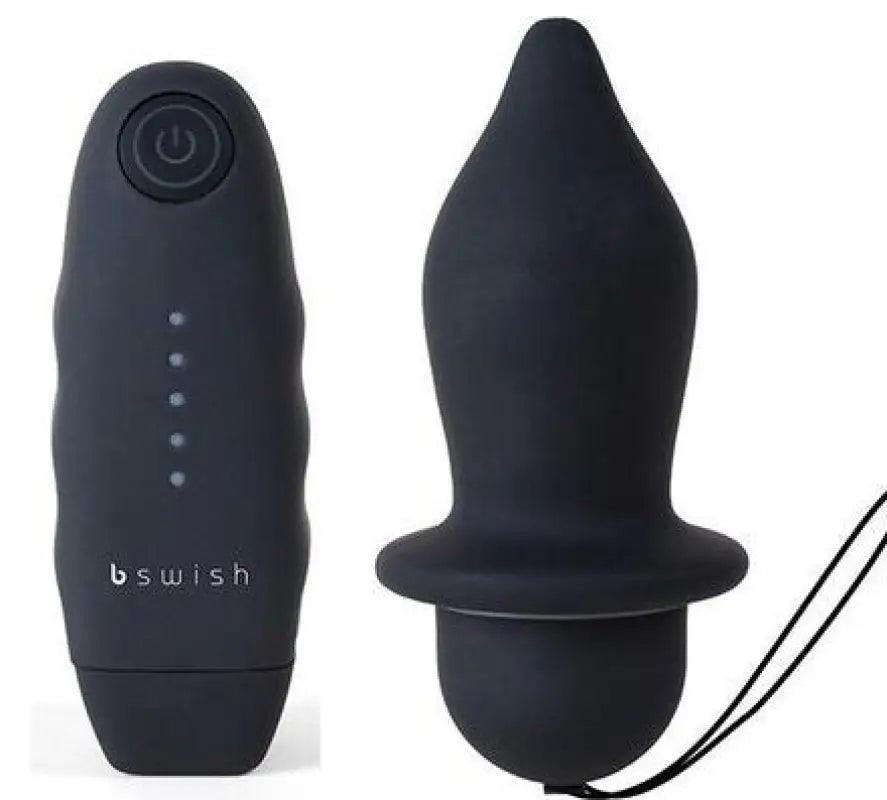 B SWISH - BFILLED CLASSIC VIBRATING PLUG BLACK - Optelum