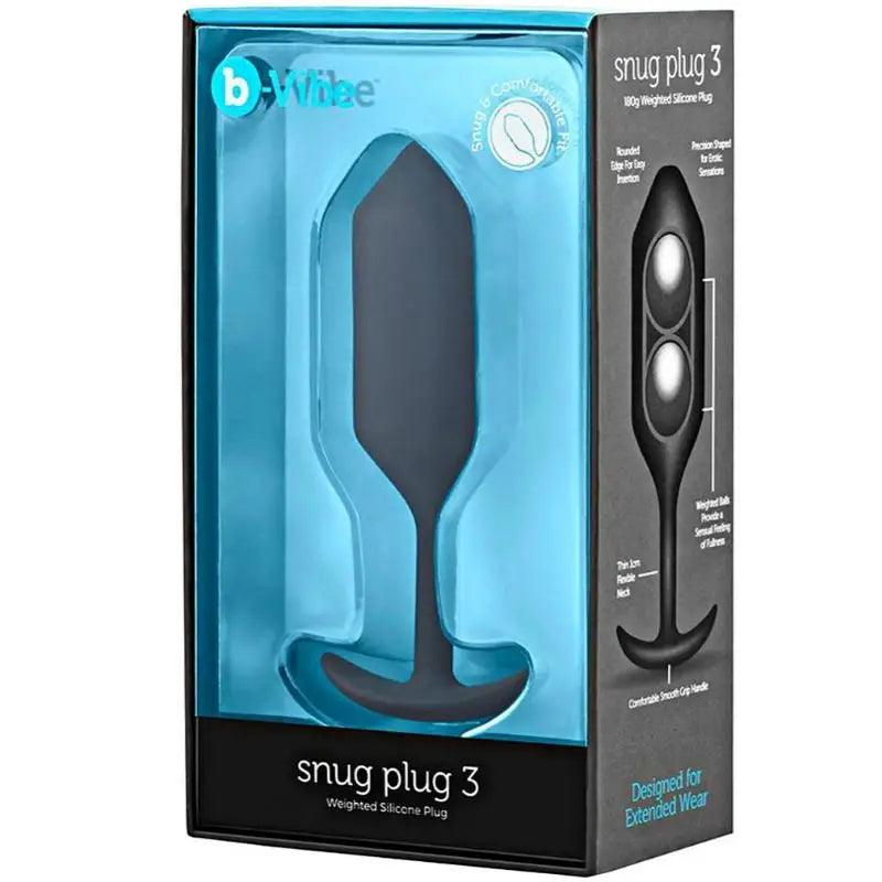 B-VIBE - PLUG ANAL SNUG PLUG 3 - Optelum