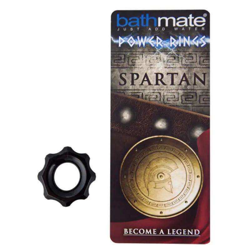 BATHMATE - ANILLO PENE SPARTAN NEGRO - Optelum