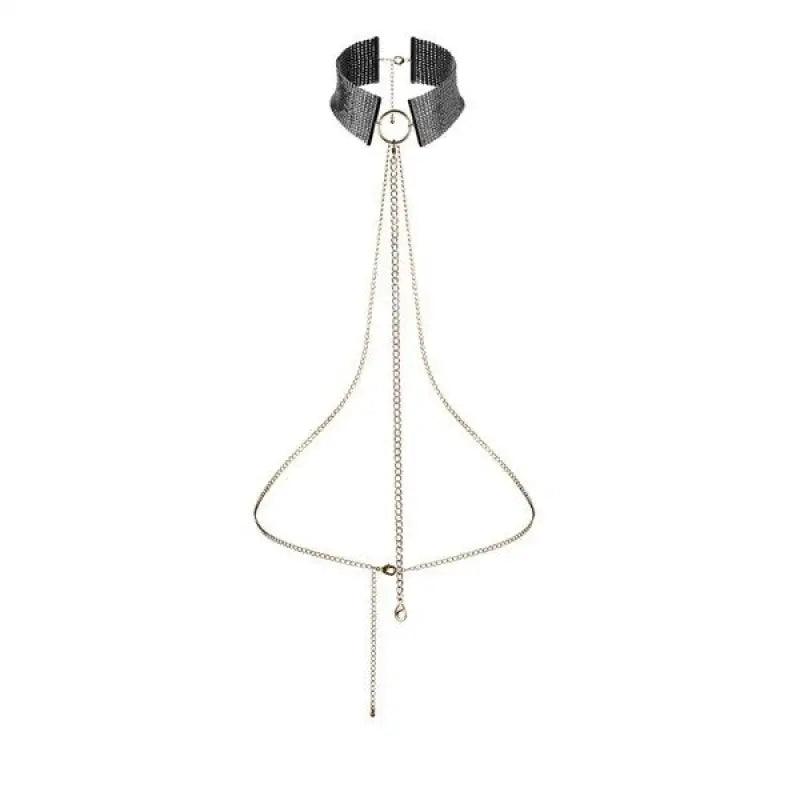 BIJOUX - DÉSIR MÉTALLIQUE COLLAR METLICO NEGRO - Optelum