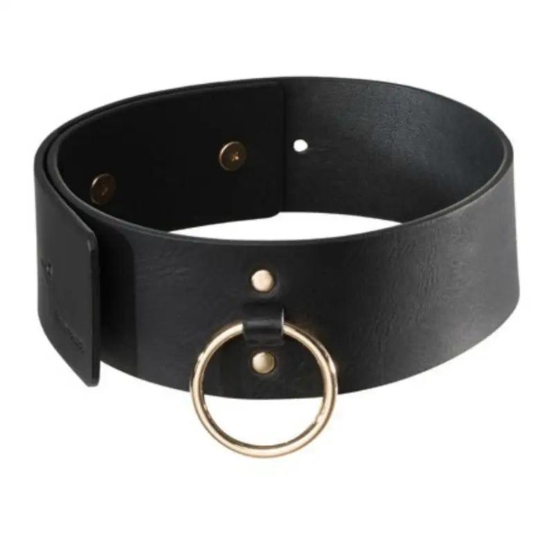 BIJOUX INDISCRETS MAZE - COLLAR CON CORREA NEGRO - Optelum