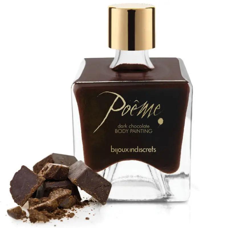 BIJOUX - POEME PINTURA COMESTIBLE CHOCOLATE NEGRO 50 GR - Optelum