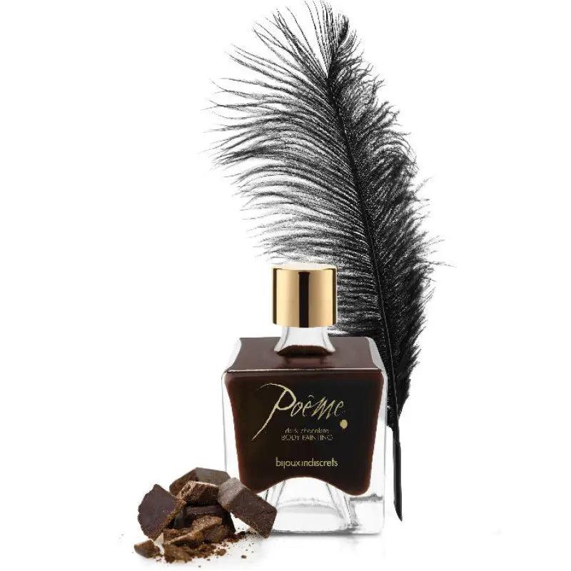 BIJOUX - POEME PINTURA COMESTIBLE CHOCOLATE NEGRO 50 GR - Optelum