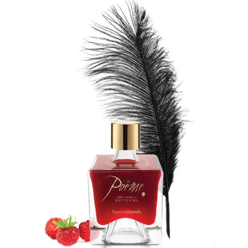 BIJOUX - POEME PINTURA COMESTIBLE FRESA SILVESTRE 50 GR - Optelum