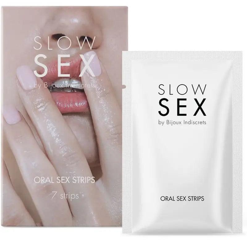 BIJOUX - SLOW SEX ORAL SEX STRIPS - Optelum