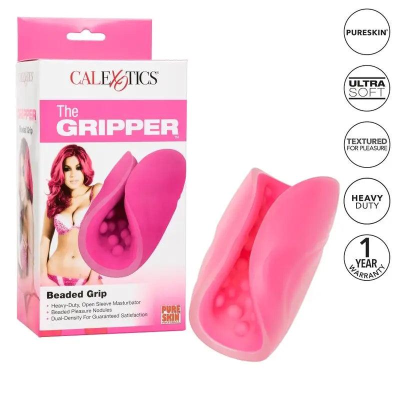 CALEXOTICS - BEADED GRIP MASTURBADOR TEXTURADO - Optelum