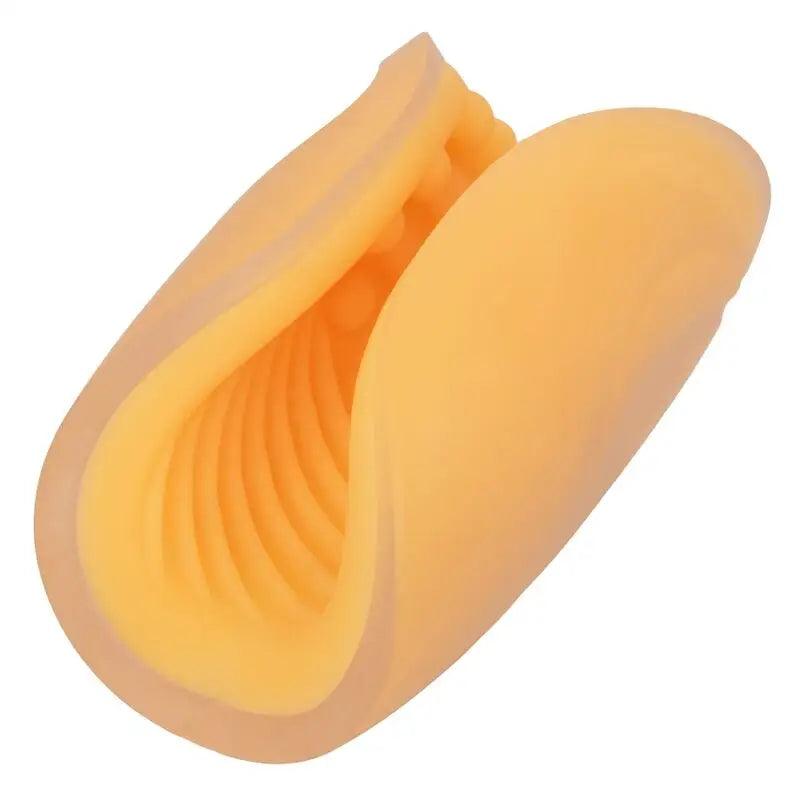 CALEXOTICS - BEADED GRIP MASTURBADOR TEXTURADO NARANJA - Optelum
