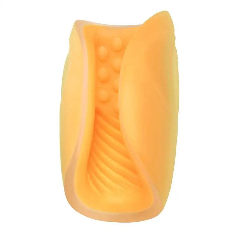 CALEXOTICS - BEADED GRIP MASTURBADOR TEXTURADO NARANJA - Optelum