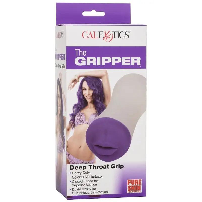 CALEXOTICS - DEEP THROAT GRIP MASTURBADOR BOCA - Optelum