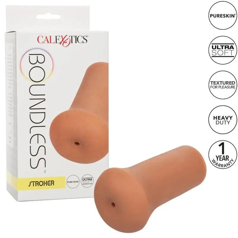 CALEXOTICS - MASTURBADOR BOUNDLESS STROKER COLOR CARAMELO - Optelum