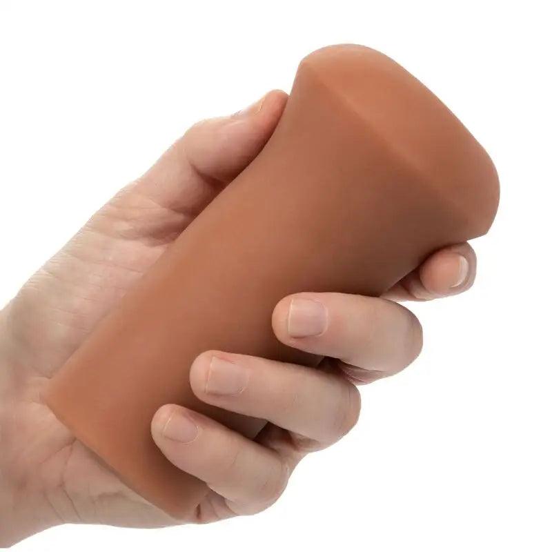 CALEXOTICS - MASTURBADOR BOUNDLESS STROKER COLOR CARAMELO - Optelum