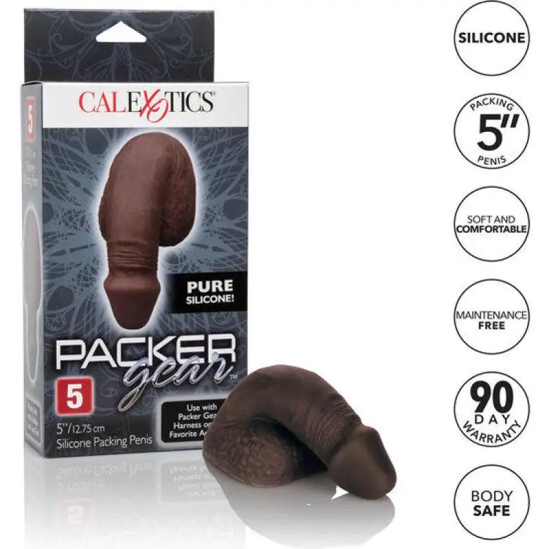 CALEXOTICS - PACKING PENIS PENE DE SILICONA 12.75CM NEGRO - Optelum
