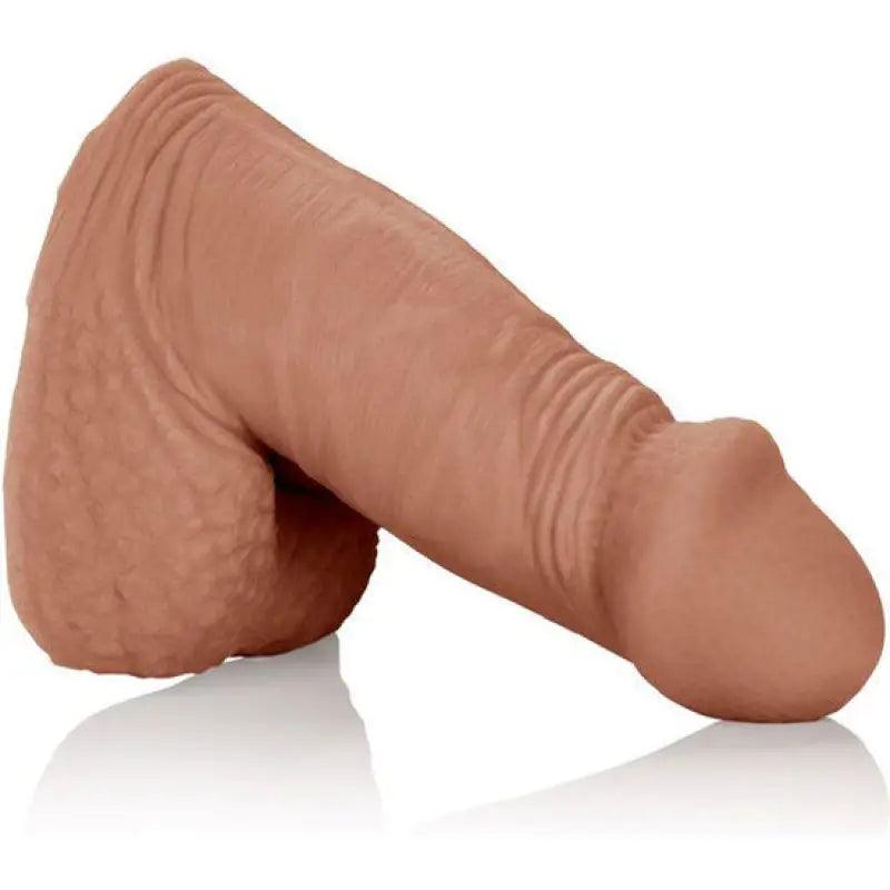 CALEXOTICS - PACKING PENIS PENE REALÍSTICO 12.75 CM MARRÓN - Optelum