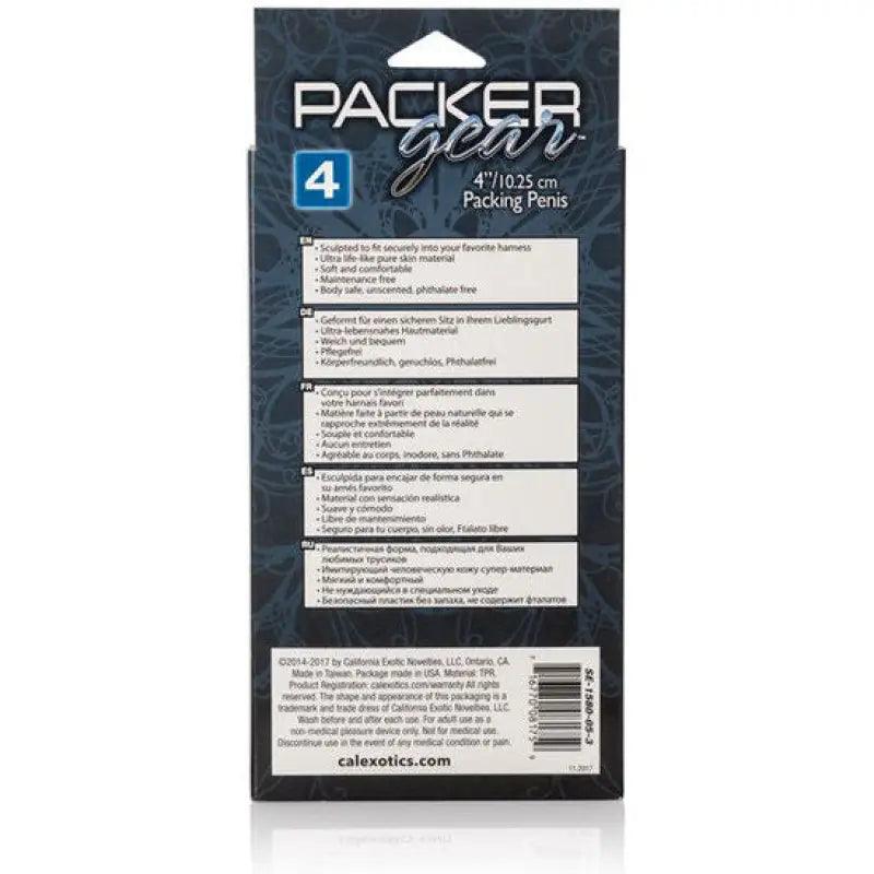 CALEXOTICS - PACKING PENIS PENE REALÍSTICO 12.75 CM NATURAL - Optelum