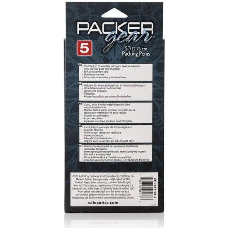 CALEXOTICS - PACKING PENIS PENE REALÍSTICO 14.5 CM NATURAL - Optelum