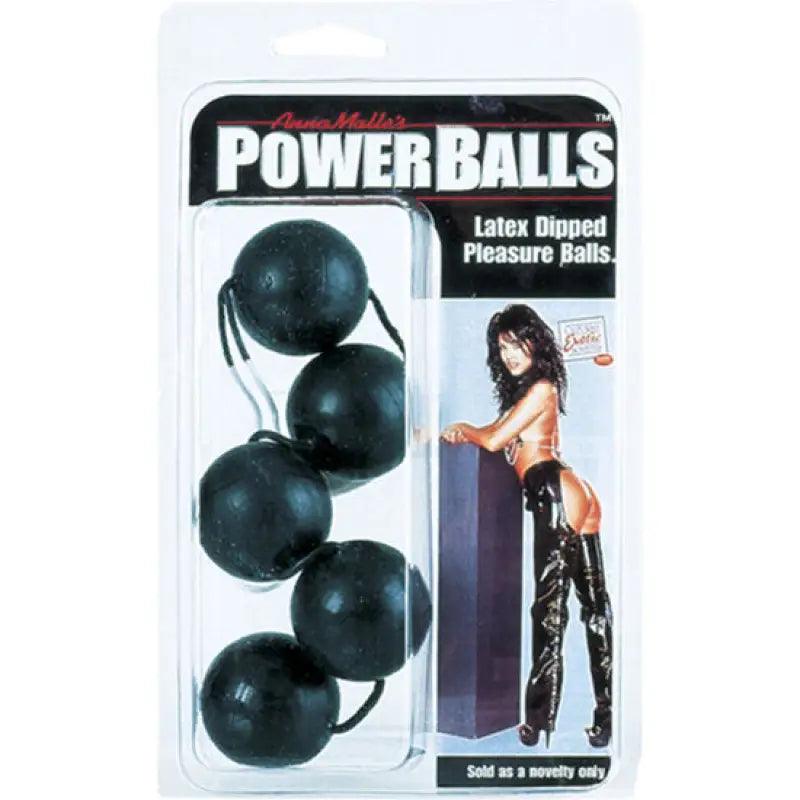 CALEXOTICS - POWER BOLAS ANAL /VAGINAL NEGRO - Optelum