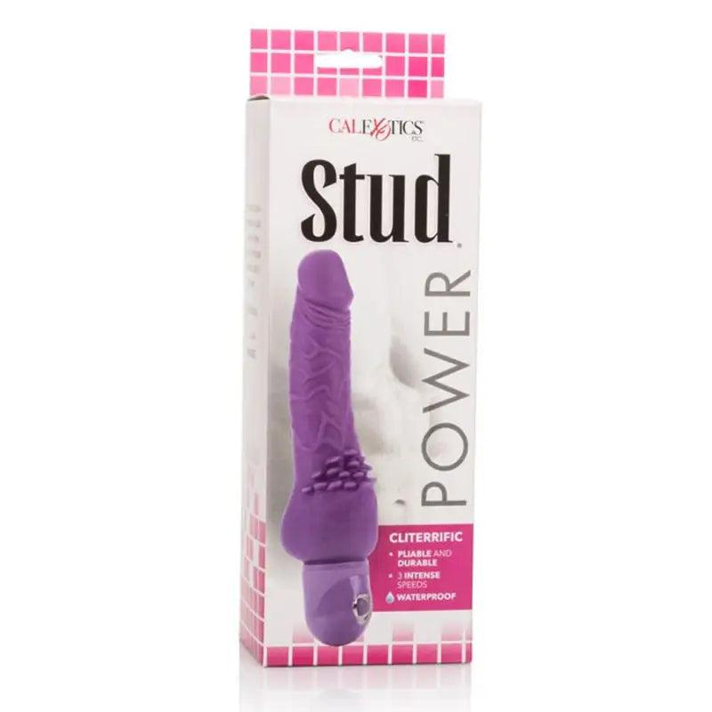 CALEXOTICS - POWER STUD CLITERRIFIC VIBRADOR LILA - Optelum