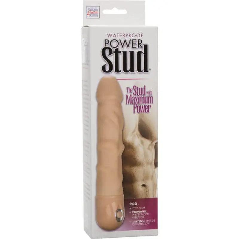 CALEXOTICS - POWER STUD ROD VIBRADOR NATURAL - Optelum
