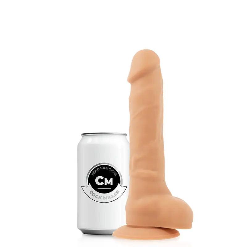 COCK MILLER - ARNES + SILICONA DENSITY ARTICULABLE COCKSIL 19,5 CM - Optelum