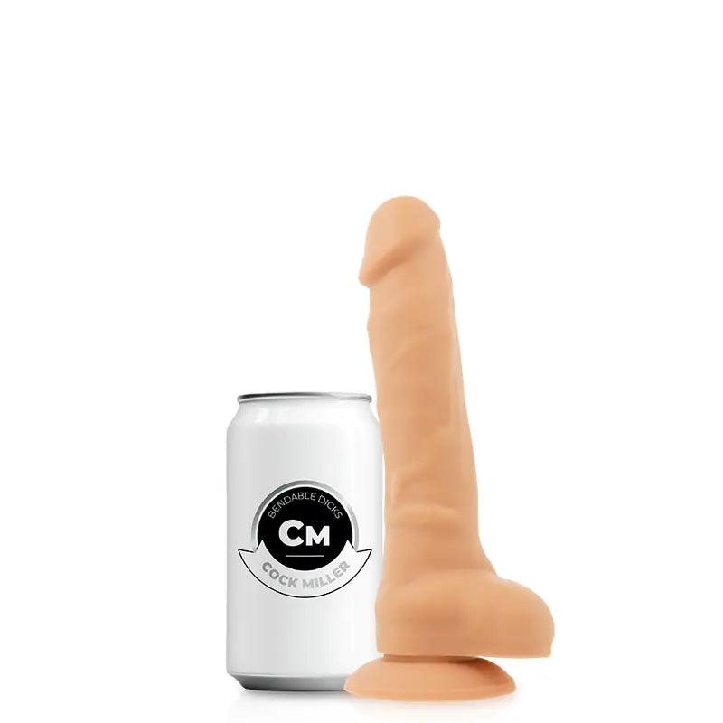 COCK MILLER - ARNES + SILICONA DENSITY COCKSIL ARTICULABLE 18 CM - Optelum