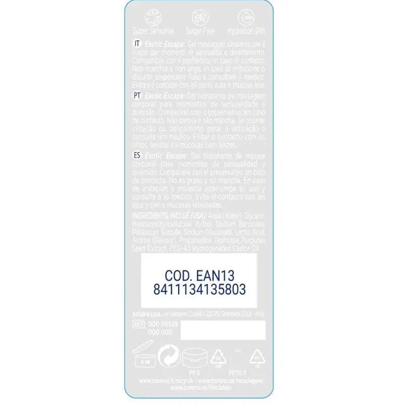 CONTROL - 2 EN 1 MASSAGE & PLEASURE EXOTIC 200 ML - Optelum