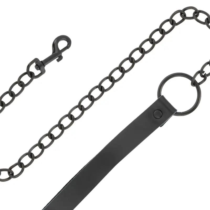 DARKNESS - COLLAR CON CADENA NEGRO - Optelum