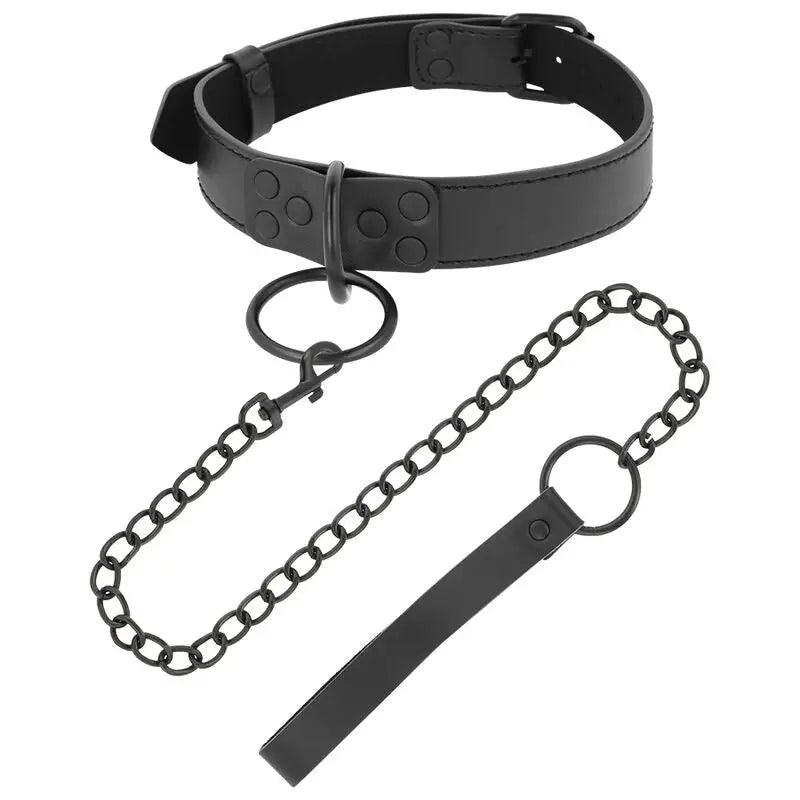 DARKNESS - COLLAR CON CADENA NEGRO - Optelum