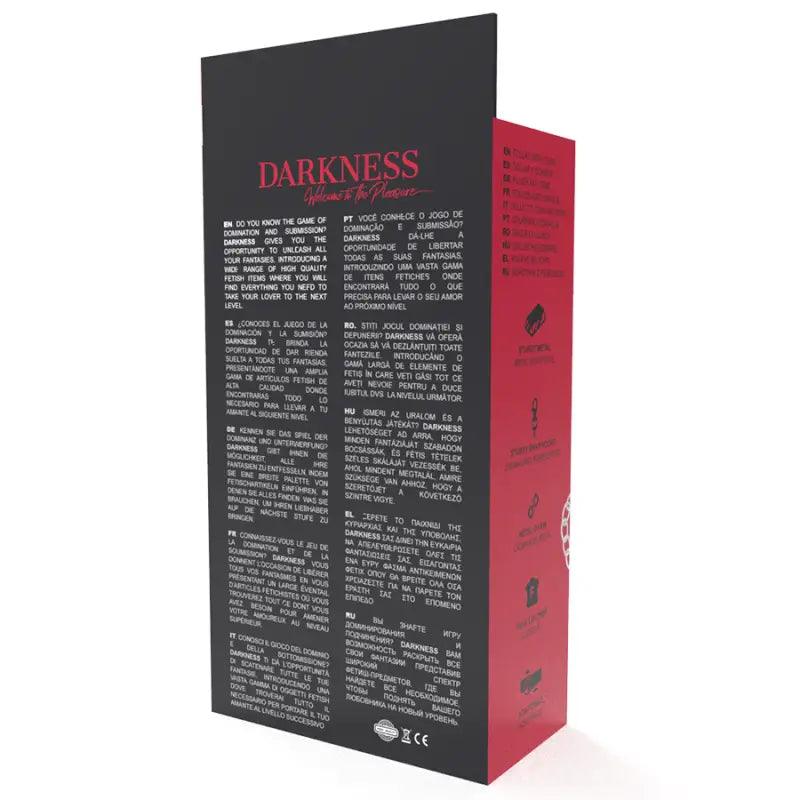 DARKNESS - COLLAR CON CADENA SOFT LEATHER - Optelum