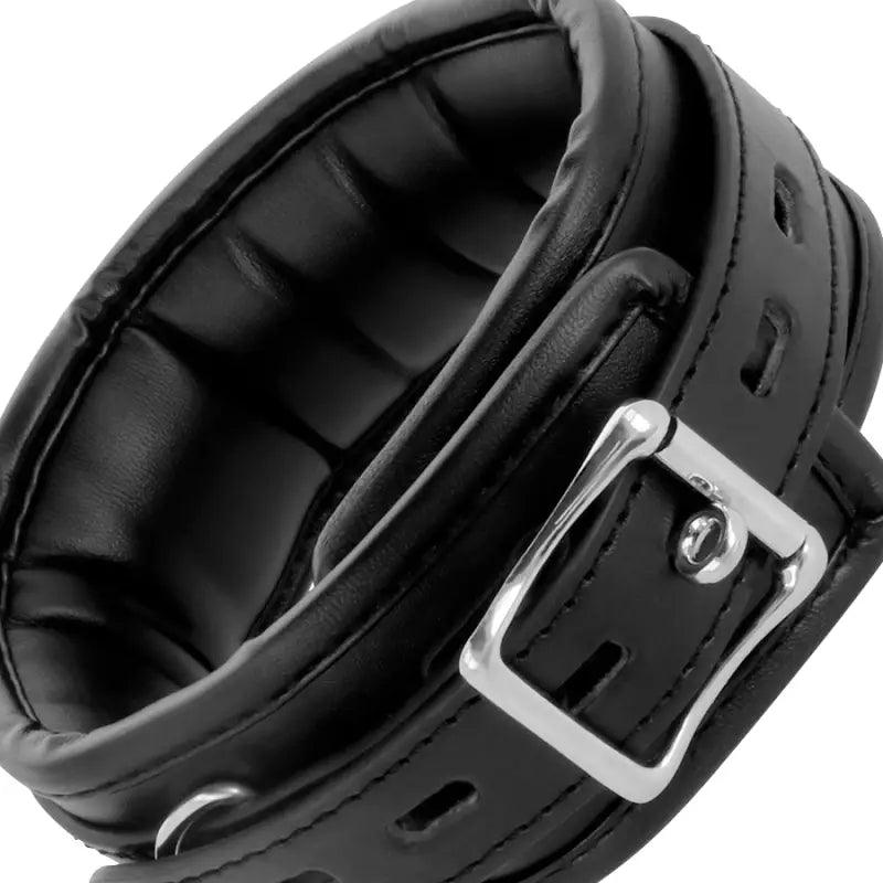 DARKNESS - COLLAR CON CADENA SOFT LEATHER - Optelum