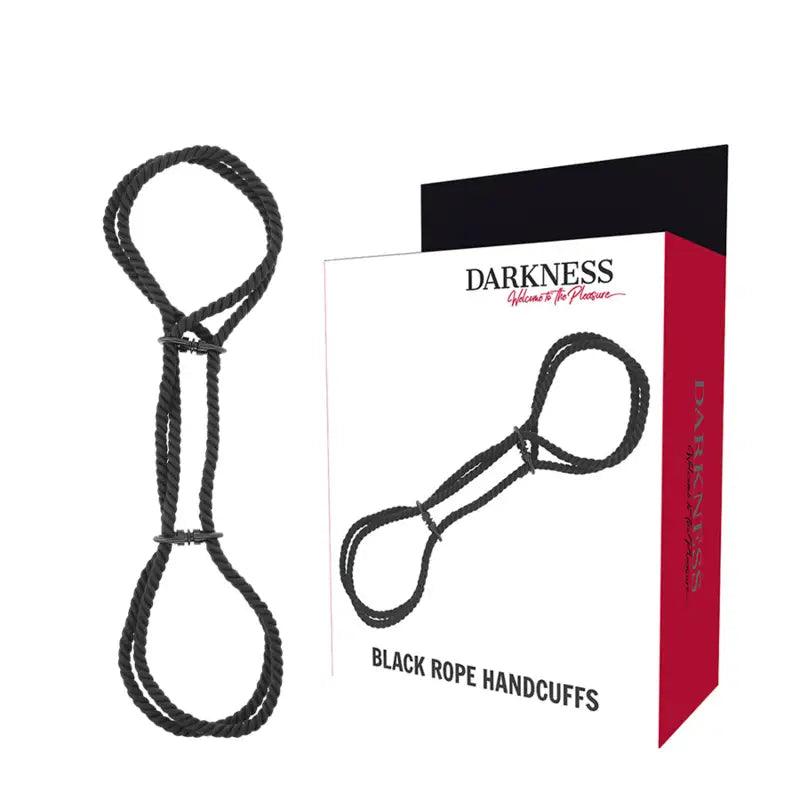 DARKNESS - ESPOSAS MANOS O TOBILLOS CUERDA 100% ALGODON - Optelum