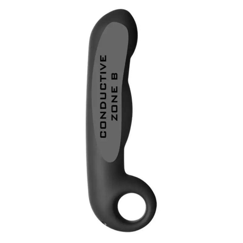 ELECTRASTIM - OVID SILICONE NEGRO DILDO - Optelum