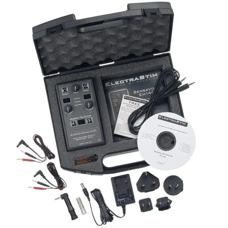 ELECTRASTIM - SENSAVOX E-STIM ELECTRO ESTIMULADOR - Optelum