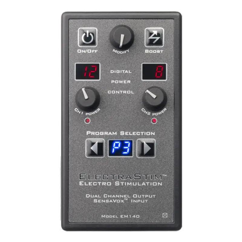 ELECTRASTIM - SENSAVOX E-STIM ELECTRO ESTIMULADOR - Optelum