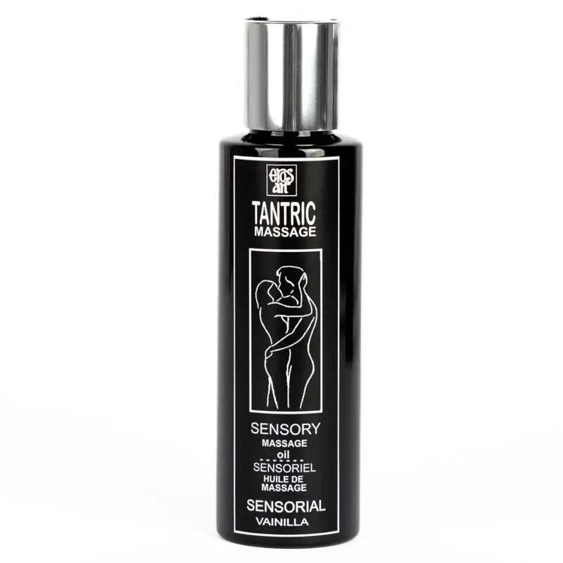 EROS-ART - ACEITE MASAJE TANTRICO NATURAL Y AFRODISÍACO VAINILLA 100 ML - Optelum