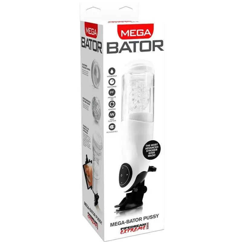 EXTREME TOYZ - PDX MEGA BATOR USB MASTURBADOR MASCULINO VAGINA BLANCO - Optelum