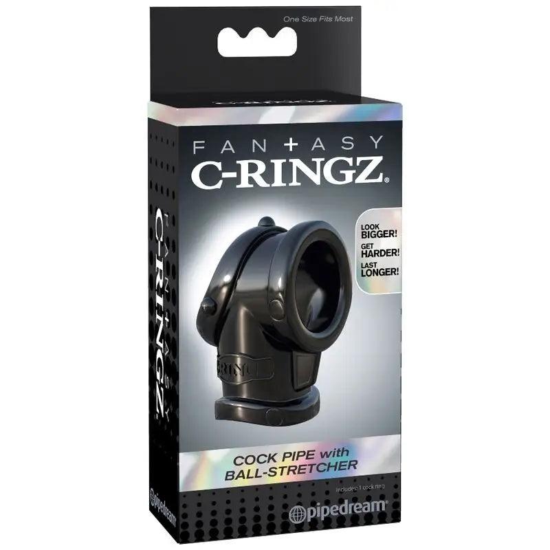 FANTASY C-RINGZ - COCK PIPE WITH BALL STRECH - Optelum