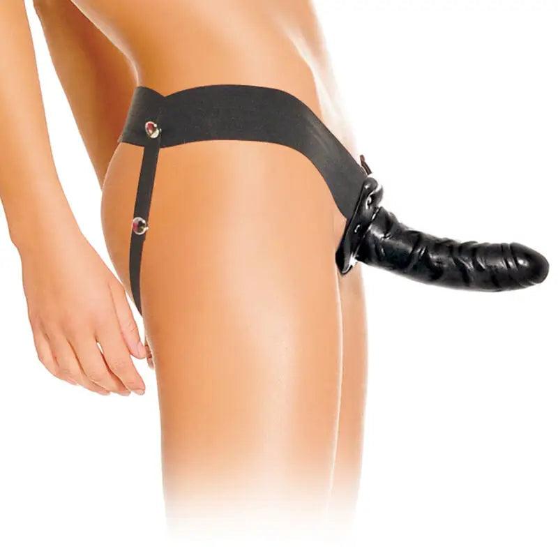 FETISH FANTASY SERIES - ARNES HUECO AJUSTABLE NEGRO 15 CM - Optelum