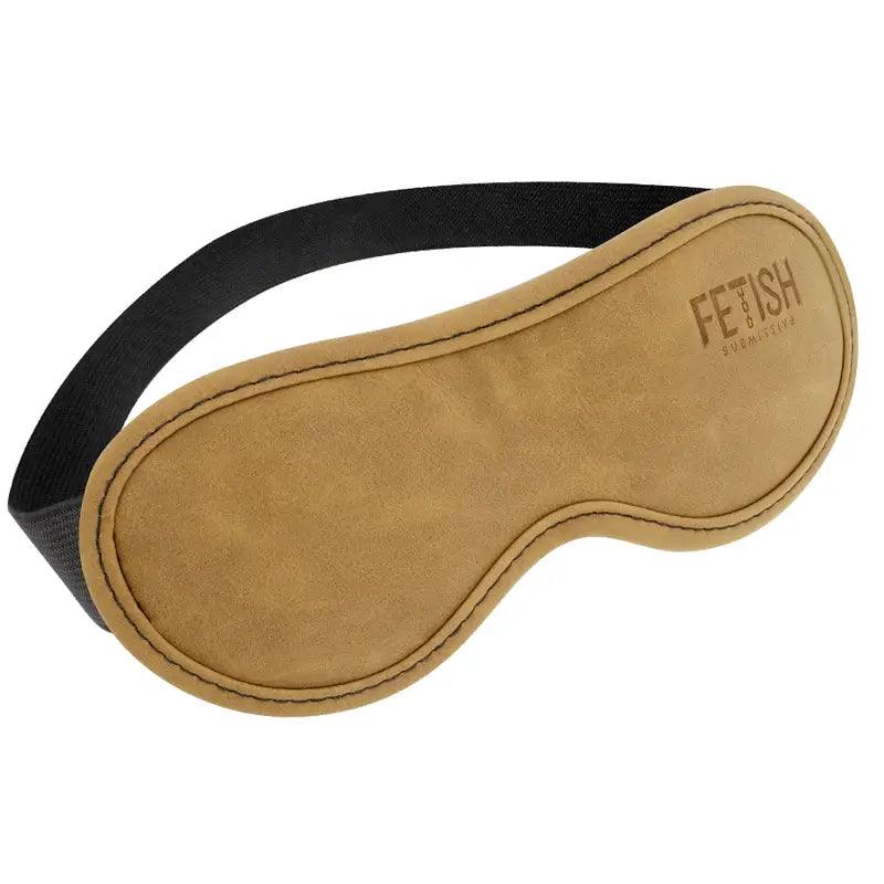 FETISH SUBMISSIVE ORIGEN - ANTIFAZ CUERO VEGANO CON FORRO DE NEOPRENO - Optelum