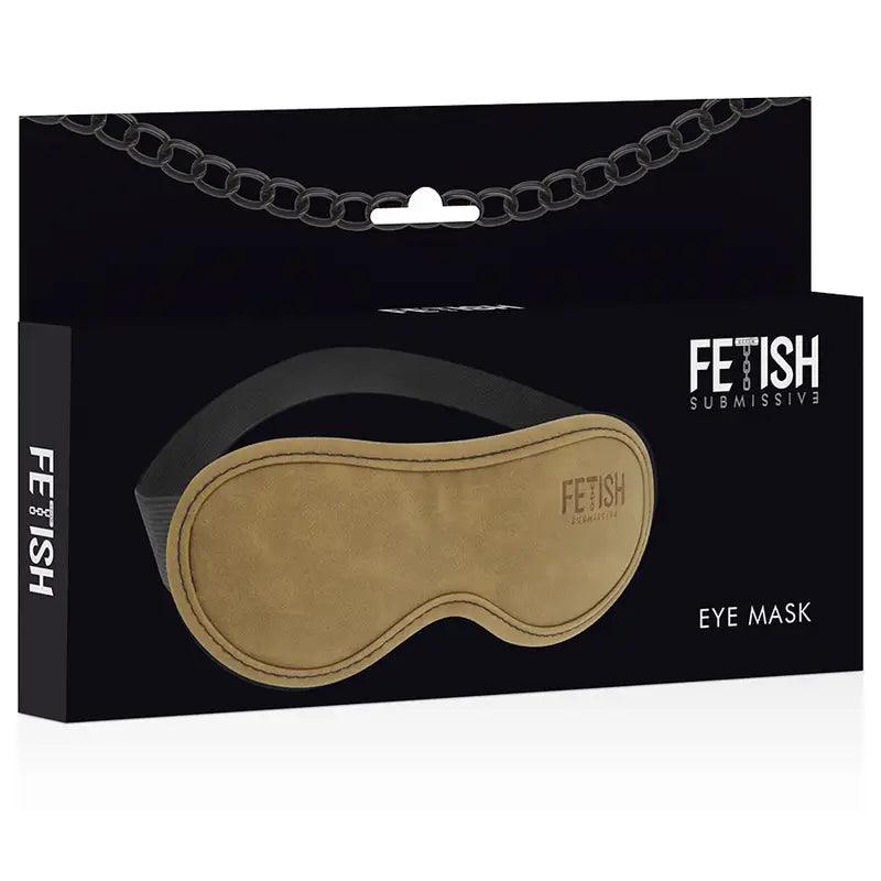 FETISH SUBMISSIVE ORIGEN - ANTIFAZ CUERO VEGANO CON FORRO DE NEOPRENO - Optelum