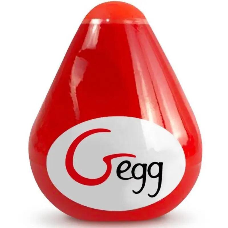 G-VIBE - HUEVO MASTURBADOR TEXTURADO REUTILIZABLE ROJO - Optelum