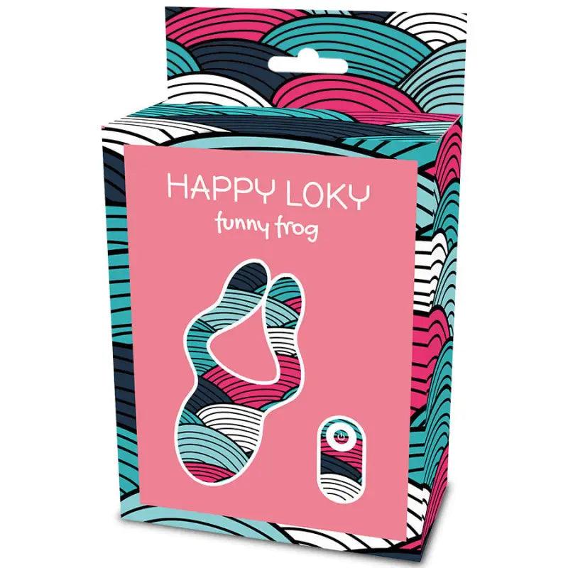 HAPPY LOKY - FUNNY FROG MULTI VIBRADOR CONTROL REMOTO - Optelum
