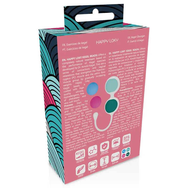 HAPPY LOKY - KEGEL BEADS ENTRENAMIENTO SUELO PELVICO - Optelum