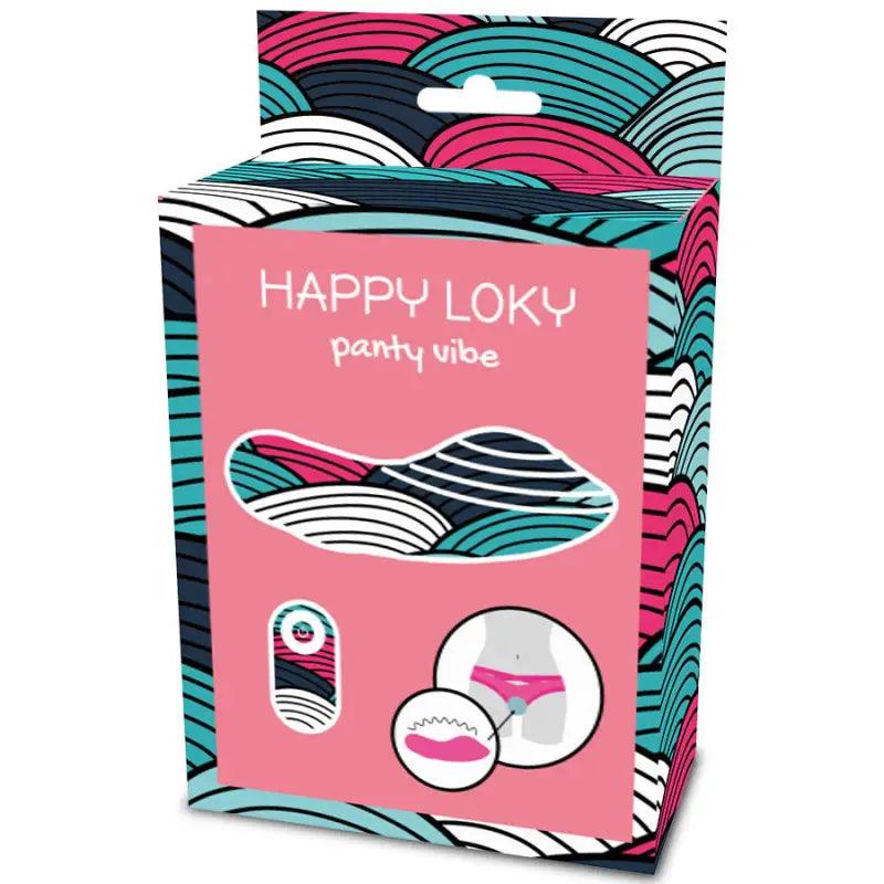HAPPY LOKY - PANTY VIBRADOR PARA BRAGUITA CONTROL REMOTO - Optelum