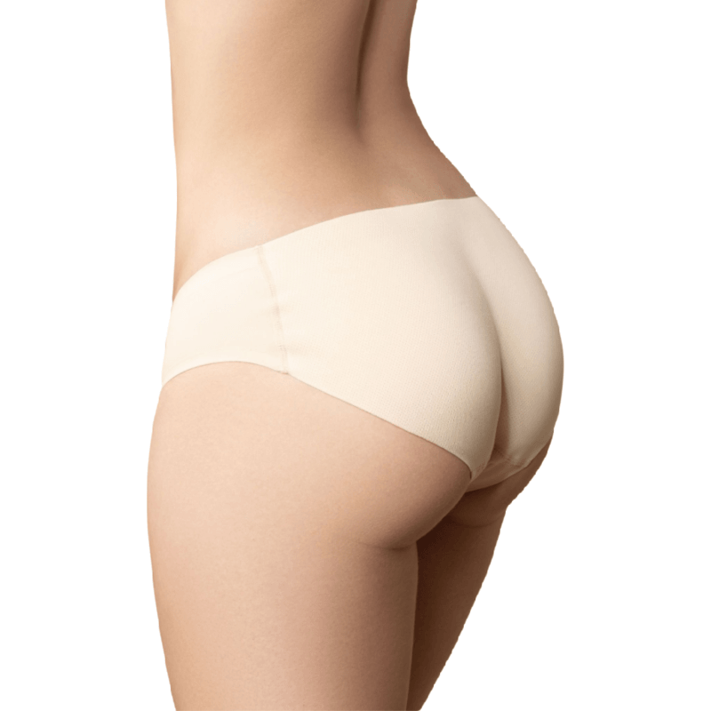 BYE-BRA - PANTIES BAJOS CON RELLENO NALGAS TALLA S - Optelum
