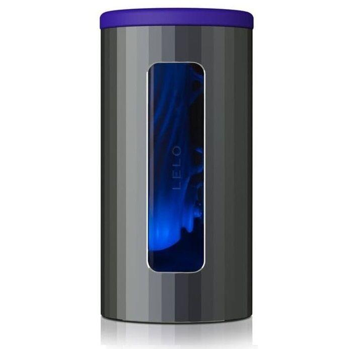 LELO - F1S V2 MASTURBADOR CON TECNOLOGIA SDK AZUL Y METAL - Optelum