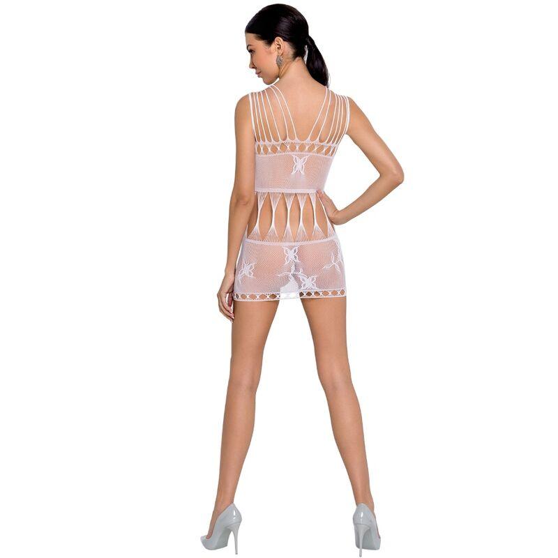 PASSION - WOMAN BS090 BODYSTOCKING BLANCO TALLA UNICA - Optelum