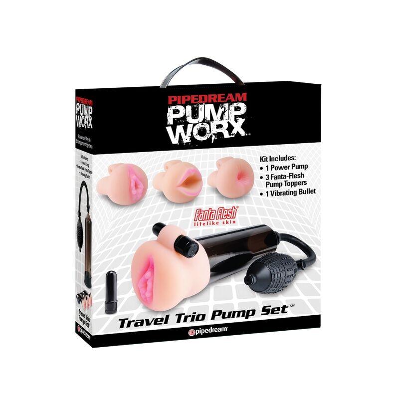 PUMP WORX BOMBA DE SUCCION CON MASTURBADOR - Optelum